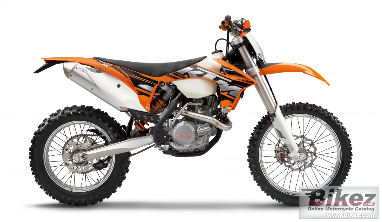 Big KTM 450 exc picture and wallpaper from Bikez.com